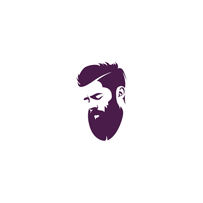 beardman beard bearded man black and white branding design icon illustration logo logodesign logodesigns logofolio man vector
