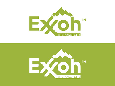 Exxon The Power of 3 - Gas Stations company logo best designer on dribbble branding design design art fashionable flat gas station logo graphicdesign logo logo design logo design branding logo design concept logo designer logos logotype minimal mountain logo online shopping trendy design vector