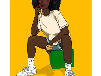 Nike animation branding design fashion fitspo icon illustration nike