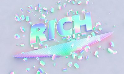 RICH 3d 3d art c4d cinema 4d design