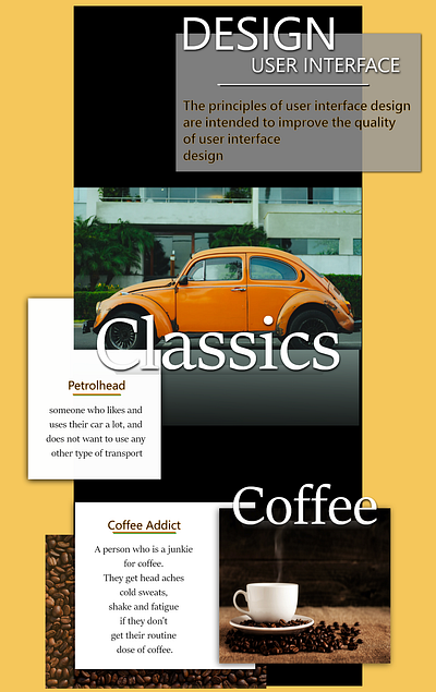 Classic And Coffee branding design icon illustration minimal ui uidesign uiux ux vector web