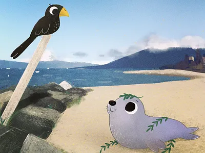 Colour study and character concept 2d background cartoon cartoon character cartoon illustration character characterdesign cute environment illustration illustrator procreate