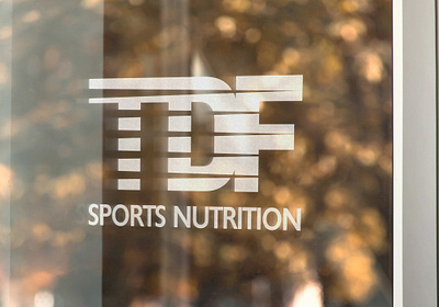 Logo Design TDF Sports Nutrition Logo concept design design graphic design icon illustration logo logo design nutrition logo sports logo tdf sports nutrition logo tdf sports nutrition logo vector