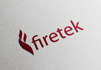 Logo Design Firetek logo branding design concept design creative design graphic design icon illustration logo logo design vector