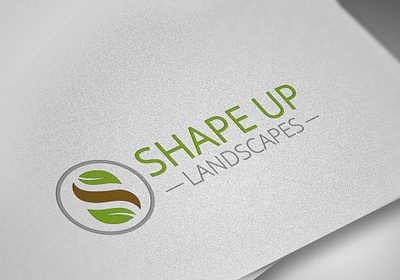 Logo Design Shape Up Landscapes Logo branding concept design design graphic design icon illustration landscapes logo design shape up landscapes logo shape up landscapes logo vector