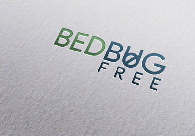 Logo Design BedBug Free Logo bed bedbug free logo bedbug free logo bug concept design design free graphic design icon logo logo design vector