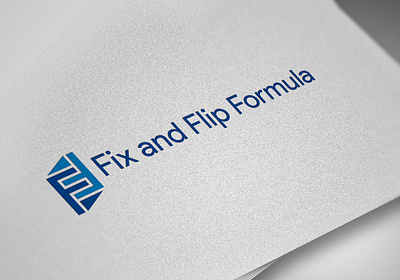 Logo Design Fix and Flip Formula Logo concept design creative design fix and flip formula logo fix and flip formula logo formula logo graphic design illustration logo logo design typography vector