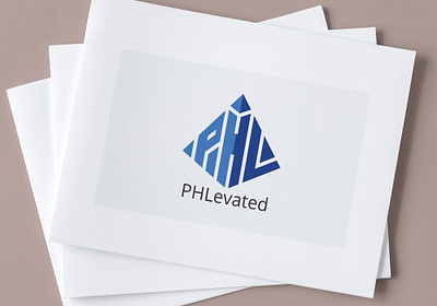 Logo Design PHLevated Logo branding concept design creative design graphic design icon illustration logo design phl logo phl logo phlevated logo phlevated logo vector