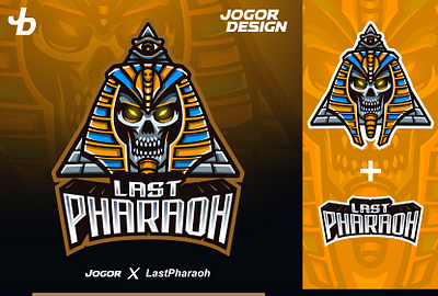 Last Pharaoh mascot logo design design egypt esports logo icon illustration jogor logo mascot pharaoh pyramid typogaphy vector