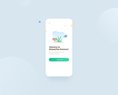 WELCOME TO PICTURETHIS app color design plant plants sketch ui ux