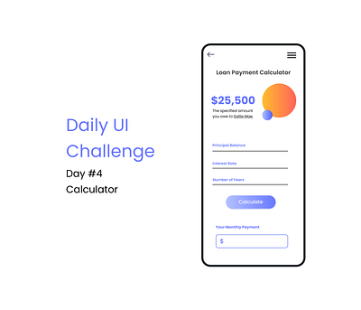 Daily UI / Calculator calculator daily ui design interface design mobile ui ux