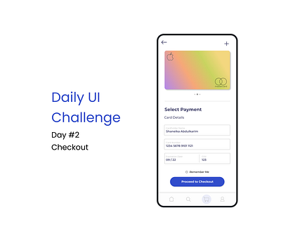 Daily UI / Checkout checkout design interface design mobile ui ux
