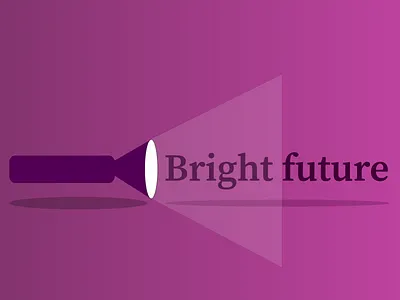 bright future art crative design illustration illustrator vector