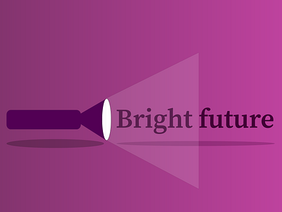 bright future art crative design illustration illustrator vector