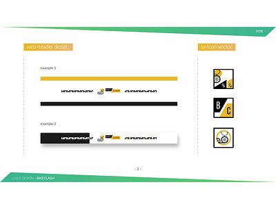 Web-header & favicons "BikeClash" bicycle favicon