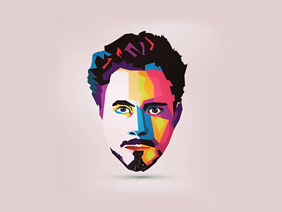 Robert Downey Jr. face aravindkannan artwork branding design illustration marvel pathcreative robert downey jr.