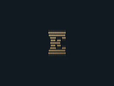 E branding geometry glyph gold icon letter logo luxury mark minimal monogram pattern shine stars type typography ux