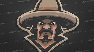 Bandito mascot logo (FOR SALE) design esportlogo esports gaming gaminglogo logotype mascot mascot logo sport sports