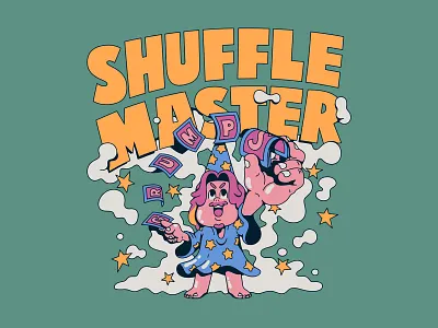 Game Grumps - Shuffle Master arin hanson cards game grumps illustration illustrator master merch shuffle vector