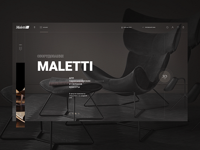 Maletti dark adobe xd branding design designs minimal photoshop shot ui ux web