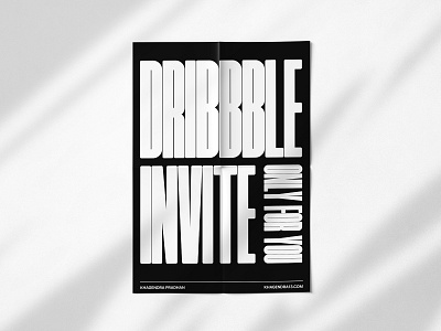 Dribbble Invite Only For You community debut debuts draft dribbble dribbble best shot dribbble invitation dribbble invite dribbble invite giveaway dribbble invites giveaway invitation invite poster type type art typedesign typeface typography typography poster