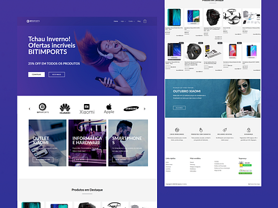 Ecommerce Bit Imports - ecommerce shop ui ux woocommerce