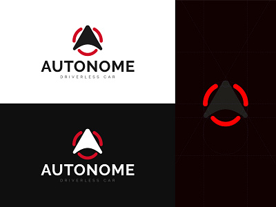 Autonome || Automobile Logo 2d automobile autonome branding carlogo clean dailylogochallenge driverless flat flat logo graphicdesign icon illustrator logodesign logotype minimal minimalist logo simplelogo steeringwheel vector