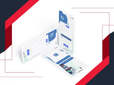 beam 3d app design lettering logo minimal type ui ux web website