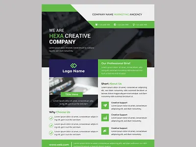 Flyer Design branding business card calendar company profile design event flyer flyer letterhead postcard trifold brochure