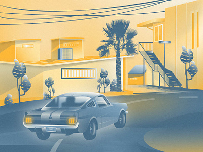 Lockdown Journey architecture car carillustration city illustration creative digital illustration gradient gradient color graphic home illustration illustration art illustrator journey lockdown ride roadtrip travel vector vector illustration