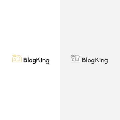 Blog King Blogger/ Personal blog Monogram Logo Design awesome logo best logo blog logo blogger branding logo logo design logodesign minimal minimalist logo modern logo modernism monogram logo typography