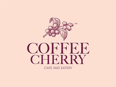 Coffee Cherry | Café and Eatery | Brand Identity brand identity branding branding design coffee coffee cherry branding eatery logo
