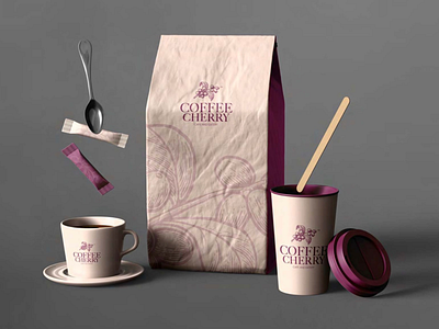 Coffee Cherry | Café and Eatery | Brand Identity brand brand identity branding branding design coffee coffee cherry branding eatery logo