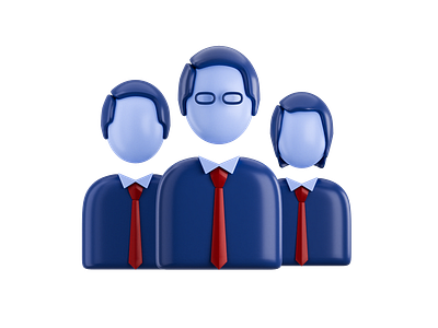 Qualified Specialists icon 3d illustration blender3d icon illustration specialists