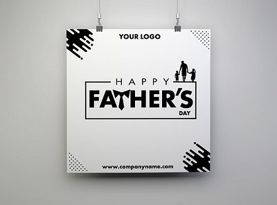 Father's Day Social Media poster design father fathers fathers day fathersday illustration logo poster poster design social social media social media design social network socialmedia typography