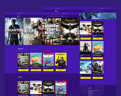 Gaming Away web app ui ux branding design graphic design illustration logo logodesign modern design ui ui ux user experience user interface ux web web developer web development web ui ux webdesign website design website designer website developer