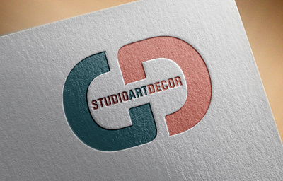 logo development for StudioArtDecor app illustration illustrator typography vector web website