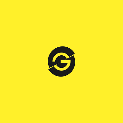 SG Logo bold clean design logo modern typography