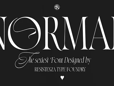 Norman Font brush calligraphy design font lettering logo script type typography writing