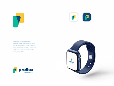 prollox logo concept brand branding design graphic design illustration logo motion graphics ui ux vector