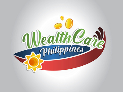 WealthCare Philippines Logo design illustration illustrator logo vector