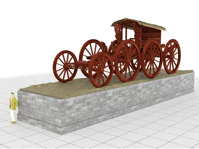 city ​​monument 3d blender blender3d branding design illustration presentation