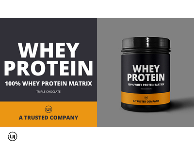 Product Mockup & Label Design label design label packaging product design protein powder social media design