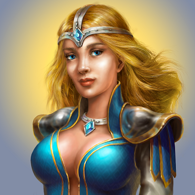 A Princess. v1 artwork character character design fantasy illustration