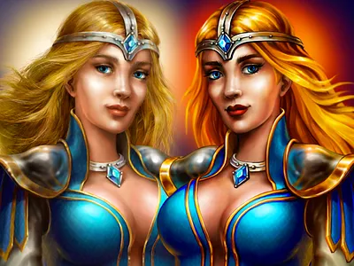 The Princess: v1 & v2 character character design fantasy