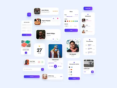 Components Free UI Kit Teaser 2020 app design design flat inspiration interface minimal mobile mobile app mobile design mobile trends mobile ui mobileinspiration mobiletrends mobileui trending uidesign uiinspiration uitrends uiuxdesign