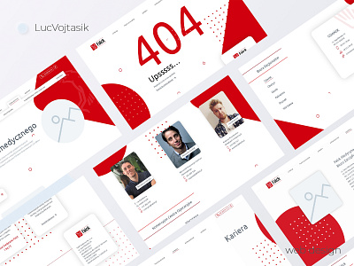 webdesign falck adobe xd adobexd branding design poland ui ux web webdesign website website design