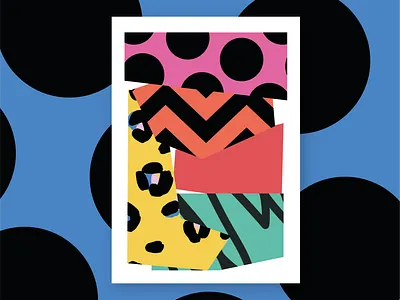 Abstract Print Design #2 abstract abstract design art design flat graphic illustration illustrator print print design vector