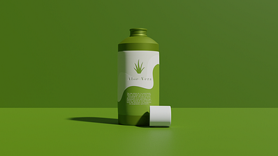 Packaging Design aloe branding design graphic design green label design label packaging nature packaging