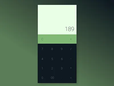 Calculator (Javascript) calculator figma flat design javascript mobile app uiux ux